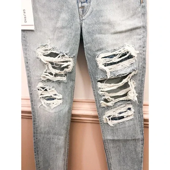 GRLFRND Karolina Jeans Size 24 NWT - Picture 4 of 8